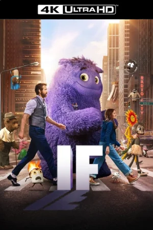Feature image ✅ Download IF (2024) WEB-DL Dual Audio Full Movie and available in 480p & 720p & 1080p & 2160p 4K. This movie is based on Animation, Comedy, Drama, Family,...